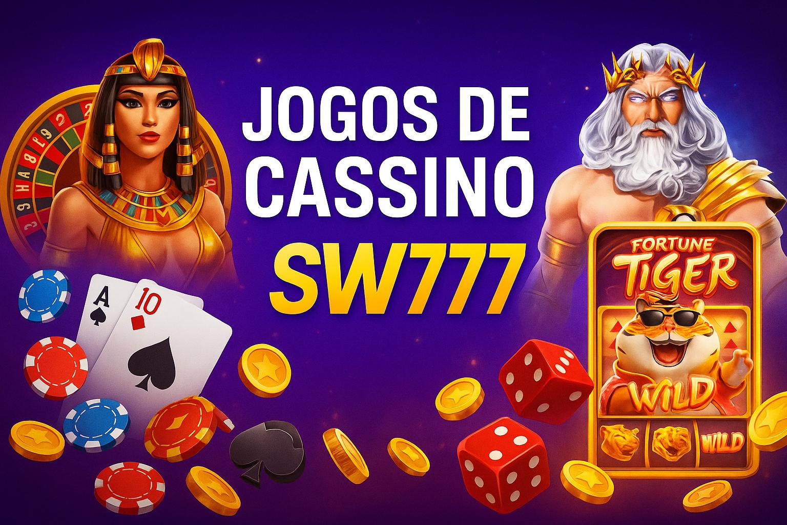 Jogos de cassino online SW777  