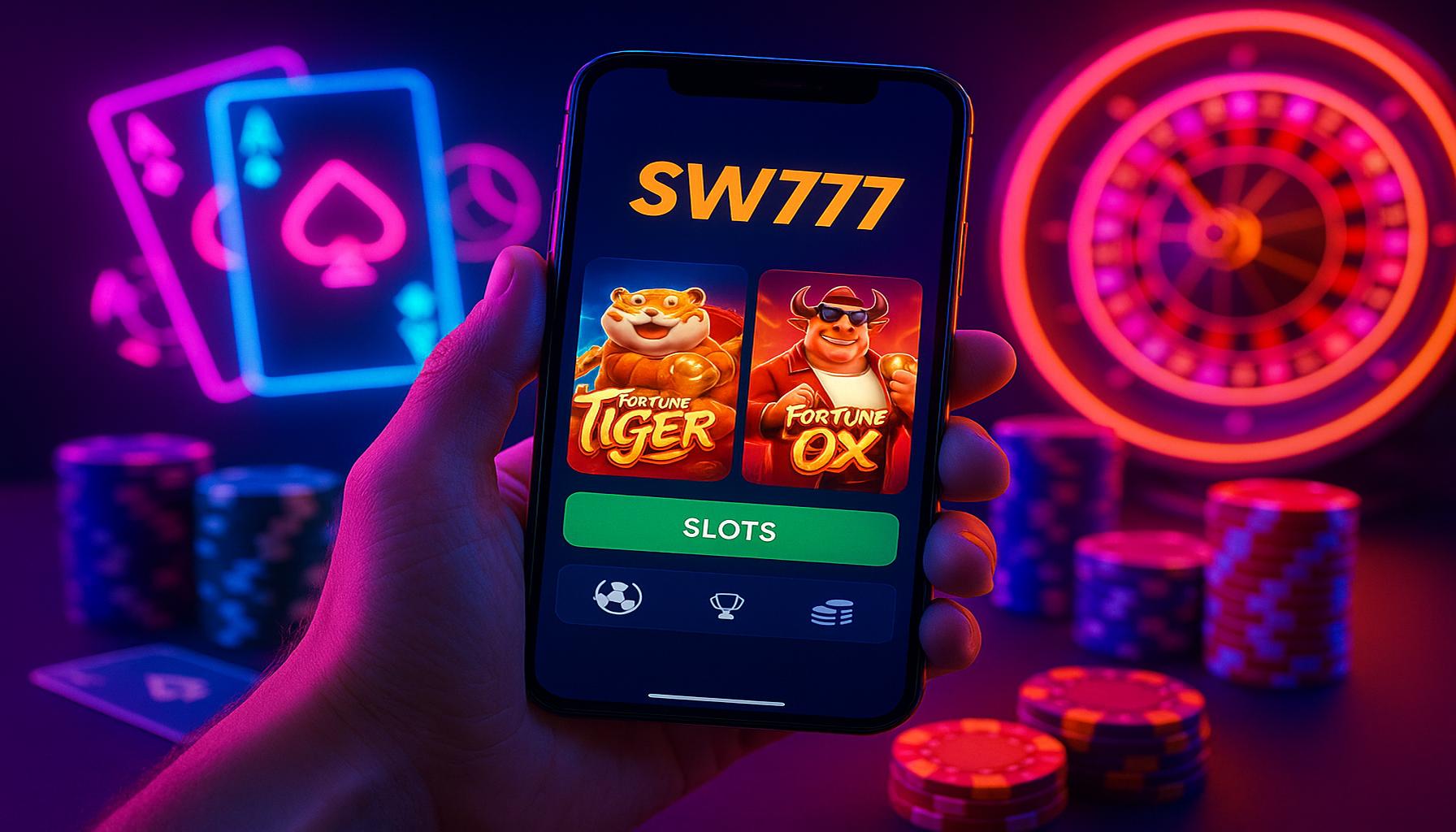 Login no Cassino SW777  